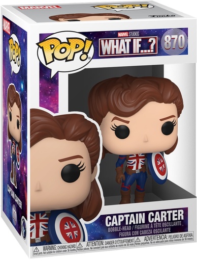 [GIAF1209] Funko Pop! Marvel What If...? - Captain Carter (9 cm)