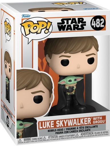 [GIAF1303] Funko Pop! Star Wars The Mandalorian - Luke Skywalker with Grogu (9 cm)