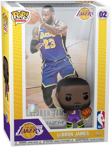 [GIAF1477] Funko Pop! NBA - LeBron James (Trading Cards, 9 cm)