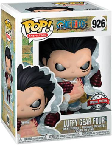 [GIAF1510] Funko Pop! One Piece - Luffy Gear Four (Metallic, 9 cm)