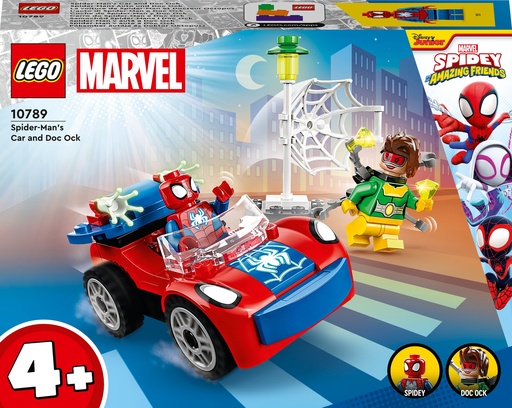 [GICO1871] Lego Spidey Amazing Friends - L'Auto Di Spider-Man E Doc Ock