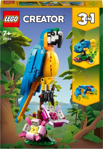 [GICO1875] Lego Creator - Pappagallo Esotico