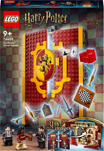 [GICO1879] Lego Harry Potter - Stendardo Della Casa Grifondoro