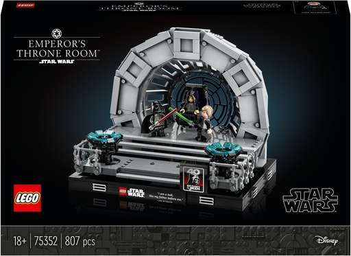 [GICO1897] Lego Star Wars - Diorama Sala Del Trono Dell'Imperatore