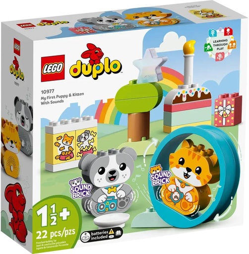 [GICO1987] Lego Duplo - Il Mio Primo Cagnolino E Gattino Con Suoni