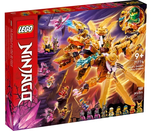 [GICO1998] Lego Ninjago - Ultra Drago d'Oro di Lloyd