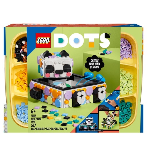 [GICO1999] Lego Dots - Il Simpatico Panda Portaoggetti