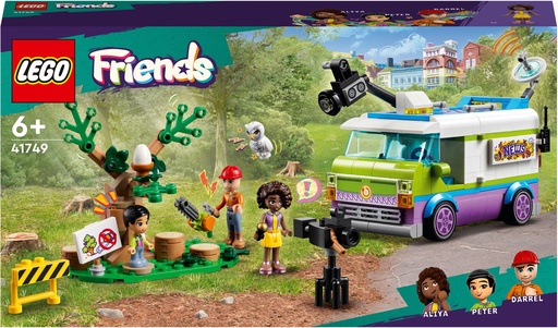 [GICO2033] Lego Friends - Furgone Della Troupe Televisiva
