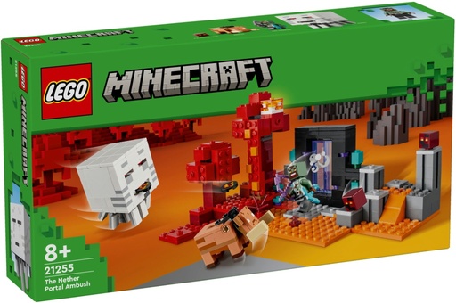 [GICO2130] Lego Minecraft - Agguato Nel Portale Del Nether