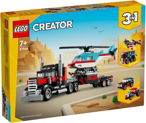 [GICO2135] Lego Creator - Autocarro Con Elicottero