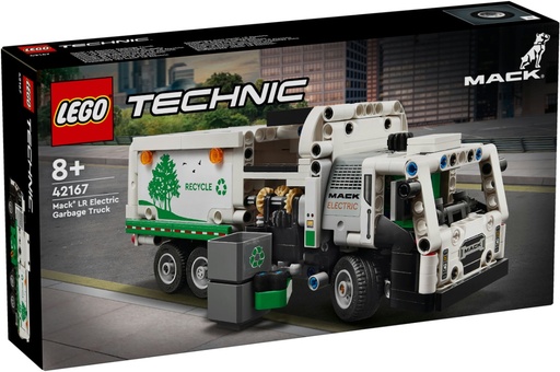 [GICO2146] Lego Technic - Camion Della Spazzatura Mack LR Electric