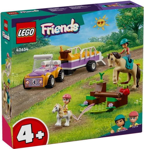 [GICO2161] Lego Friends - Rimorchio Con Cavallo E Pony