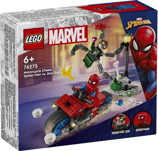 [GICO2196] Lego Marvel - Inseguimento Sulla Moto Spider-Man Vs. Doc Ock
