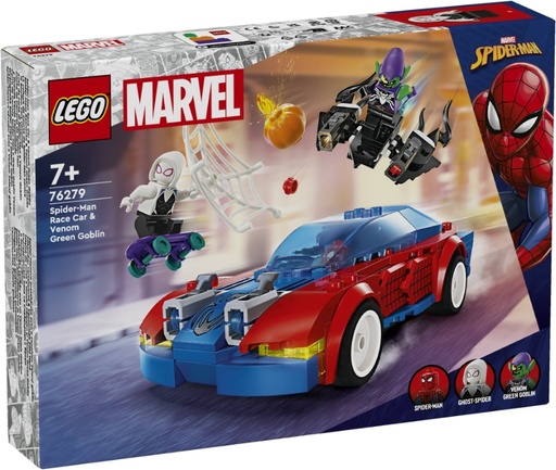 [GICO2201] Lego Marvel - Auto Da Corsa Di Spider-Man E Venom Goblin