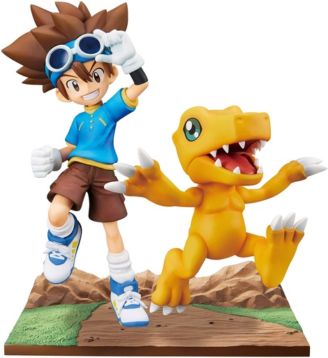 [AFAB0347] Digimon Adventure - Taichi e Agumon (DXF Adventure Archives,  15 cm)