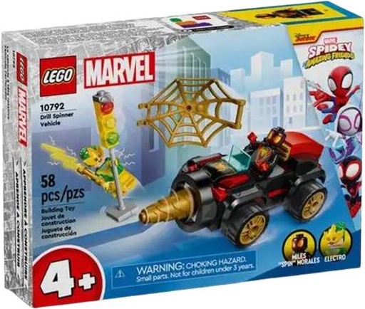 [GICO2210] Lego Spidey Amazing Friends - Veicolo Trivella Di Spider-man