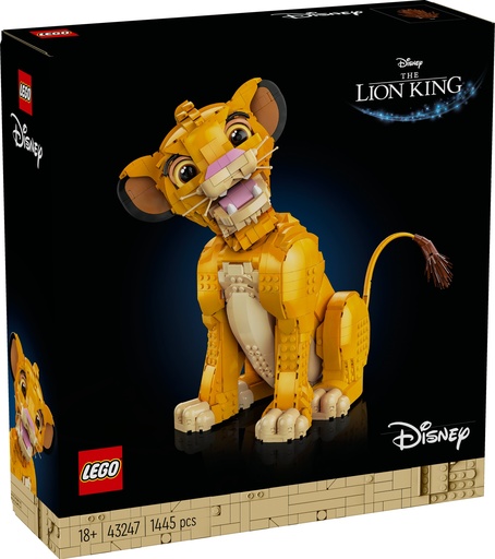 [GICO2255] Lego Disney - Giovane Simba, Re Leone