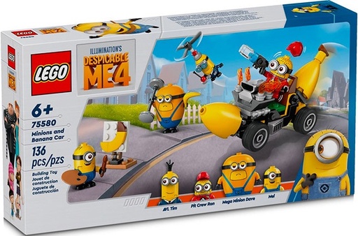 [GICO2267] Lego Cattivissimo Me 4 - I Minions E l'Auto Banana