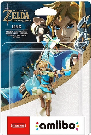 [GIHT0226] Amiibo The Legend Of Zelda Breath Of The Wild - Link Con Arco