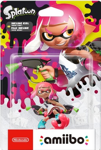 [GIHT0254] Amiibo Splatoon - Ragazza Inkling