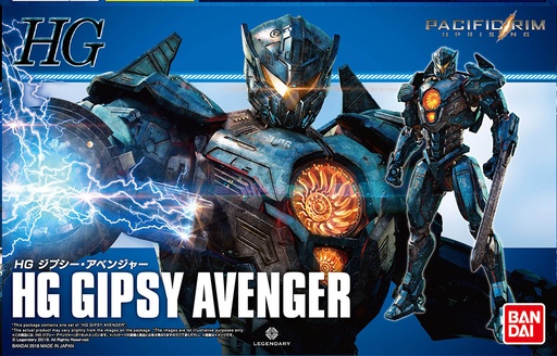 [GIMO0004] BANDAI - Model Kit Pacific Rim HG Gipsy Avenger