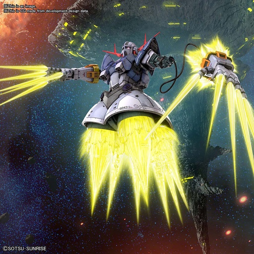 [GIMO0326] Bandai Model kit Gunpla Gundam RG Zeong Whit Shooting Effect SET 1/144