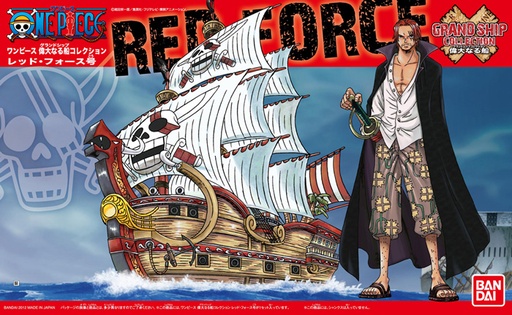 [GIMO0492] Model Kit One Piece - Red Force Ship (Grand Ship Collection)