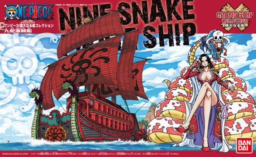 [GIMO0493] BANDAI - One Piece Grand Ship Collection - Snake Ship Model Kit