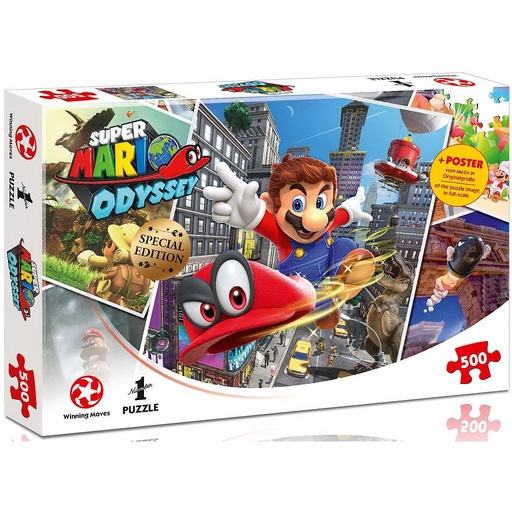 [GIPU0018] Puzzle Nintendo - Super Mario Odyssey (500 pz)