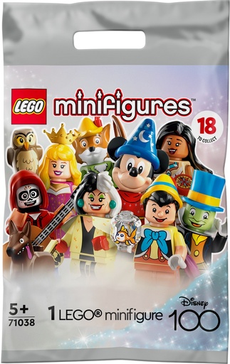 [GISB0132] Lego Minifigures - Disney 100