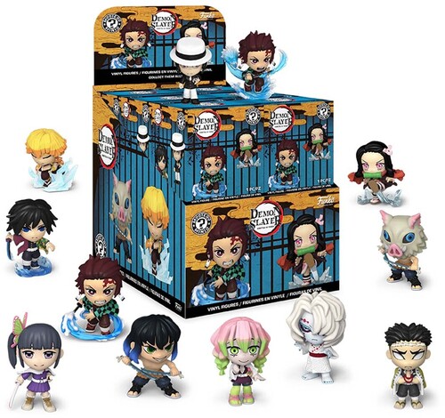 [GISB0225] Funko Mystery Minis! Demon Slayer Kimetsu No Yaiba (Blind Box, 6 cm)