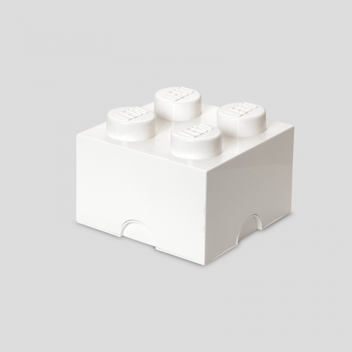[GISX0011] Contenitore Lego - Brick 4 Bianco