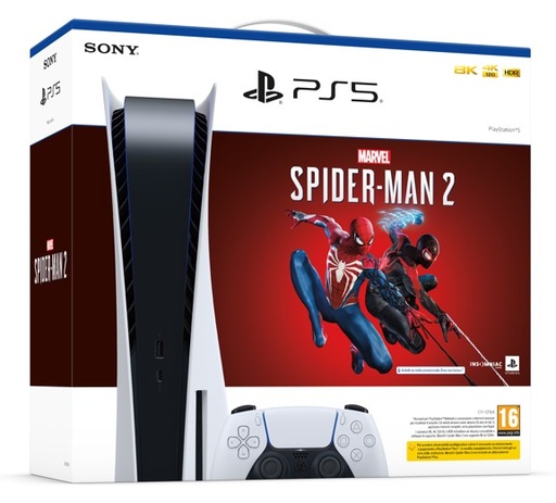 [HWP50036] Playstation 5 + Marvel Spider-Man 2 (C Chassis)