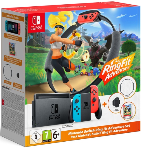 [HWSW0035] Nintendo Switch + Ring Fit Adventure (Limited Edition)