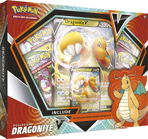 [PECG0453] Carte Pokemon - Collezione Dragonite V (Box)