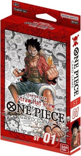 [PECG0573] Carte One Piece - ST-01 Straw Hat Crew (Starter Deck, EN)