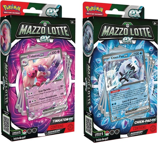 [PECG0947] Carte Pokemon - Mazzo Lotte Ex Tinkaton Ex, Chien-Pao Ex 