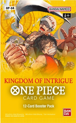 [PECG1028] Carte One Piece - OP-04 Kingdoms Of Intrigue (Busta 12 Carte, EN)
