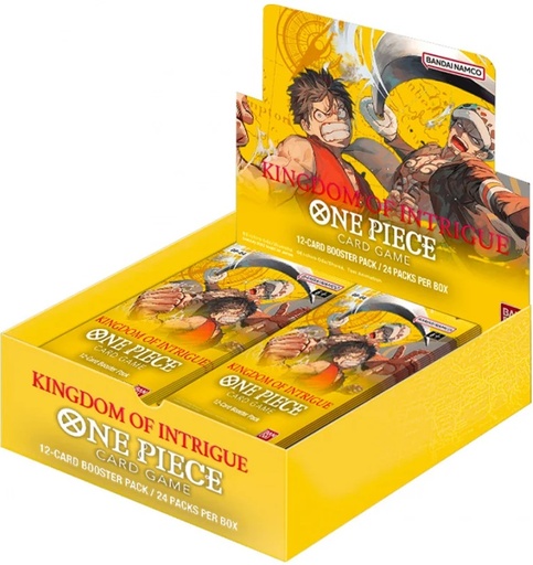[PECG1029] Carte One Piece - OP-04 Kingdoms Of Intrigue (Box 24 Buste, EN)