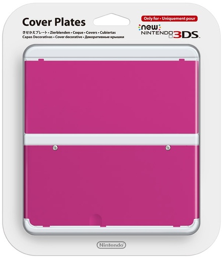 [AC3D0101] Nintendo NEW 3DS - Cover Decorativa - Rosa