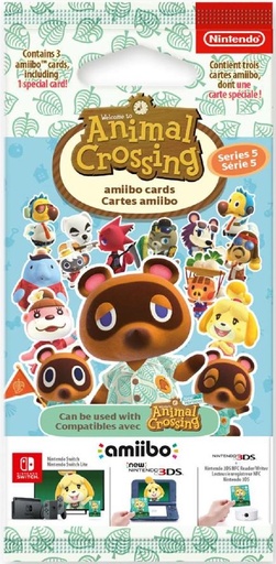 [PENF0023] Amiibo Cards - Animal Crossing (Serie 5)