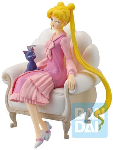 [AFAB0503] Sailor Moon Cosmos - Usagi e Luna (Ichibansho, 13 cm)