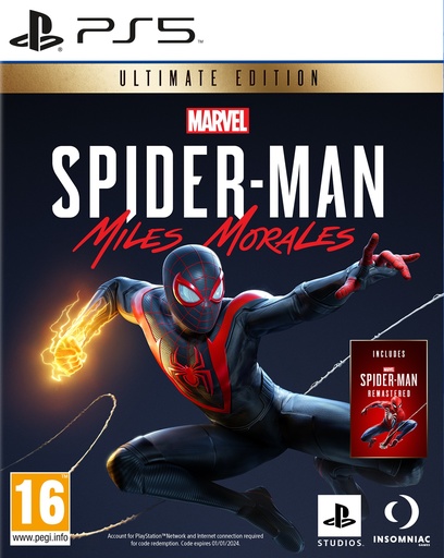 [SWP50022] Marvel Spider-Man Miles Morales (Ultimate Edition)