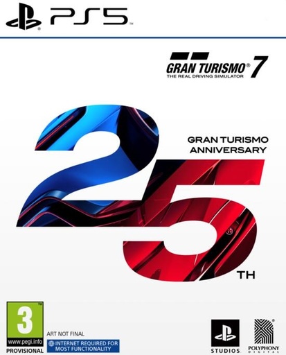 [SWP50111] Gran Turismo 7 (25th Anniversary Edition, PS5, Codice di Attivazione PS4)