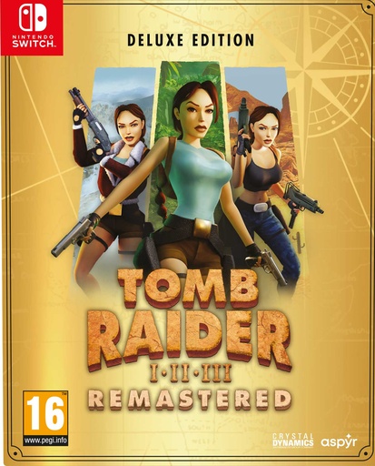 [SWSW1775] Tomb Raider 1-3 Remastered (Deluxe Edition)