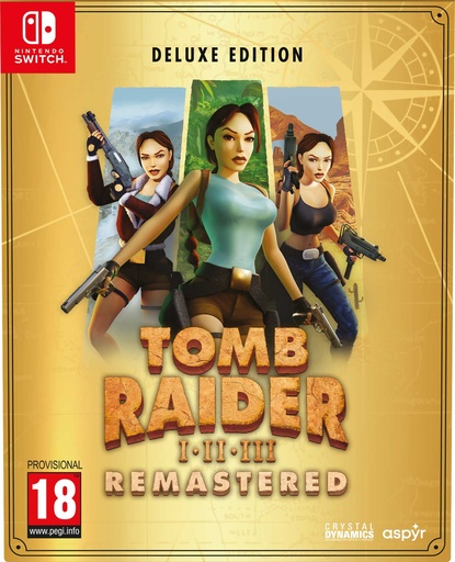 [SWSW1775] Tomb Raider 1-3 Remastered Starring Lara Croft (Deluxe Edition)
