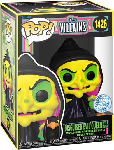 [AFFK2246] Funko Pop! Disney Villains - Disguised Evil Queen With Raven (Special Edition, 9 cm)