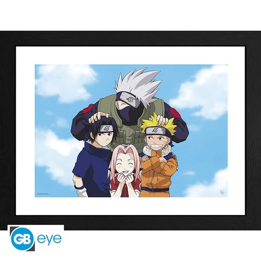 [GAPR0099] Stampa Naruto - Foto Team 7 (Con Cornice)