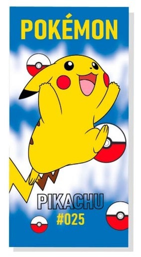 [GACP0040] Telo Mare Pokemon - Pikachu (70x140cm)