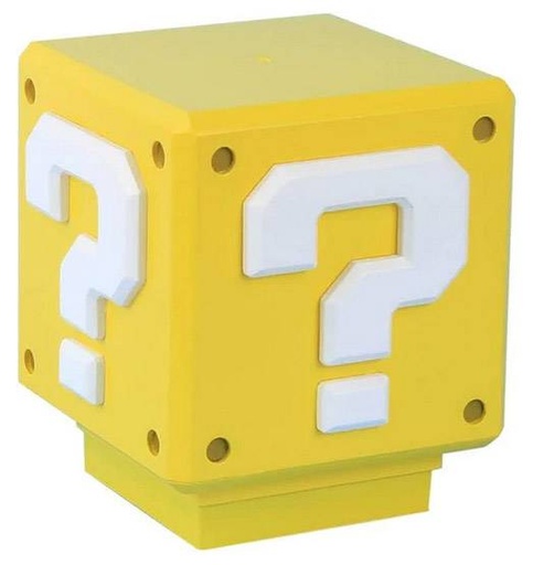 [GALA0183] Lampada Super Mario - Question Block